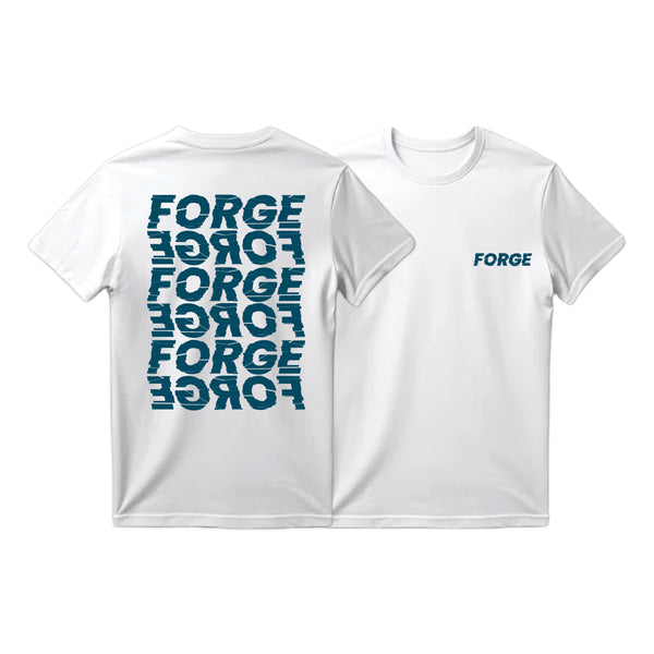 18 - Forge 2025 White Logo Tee