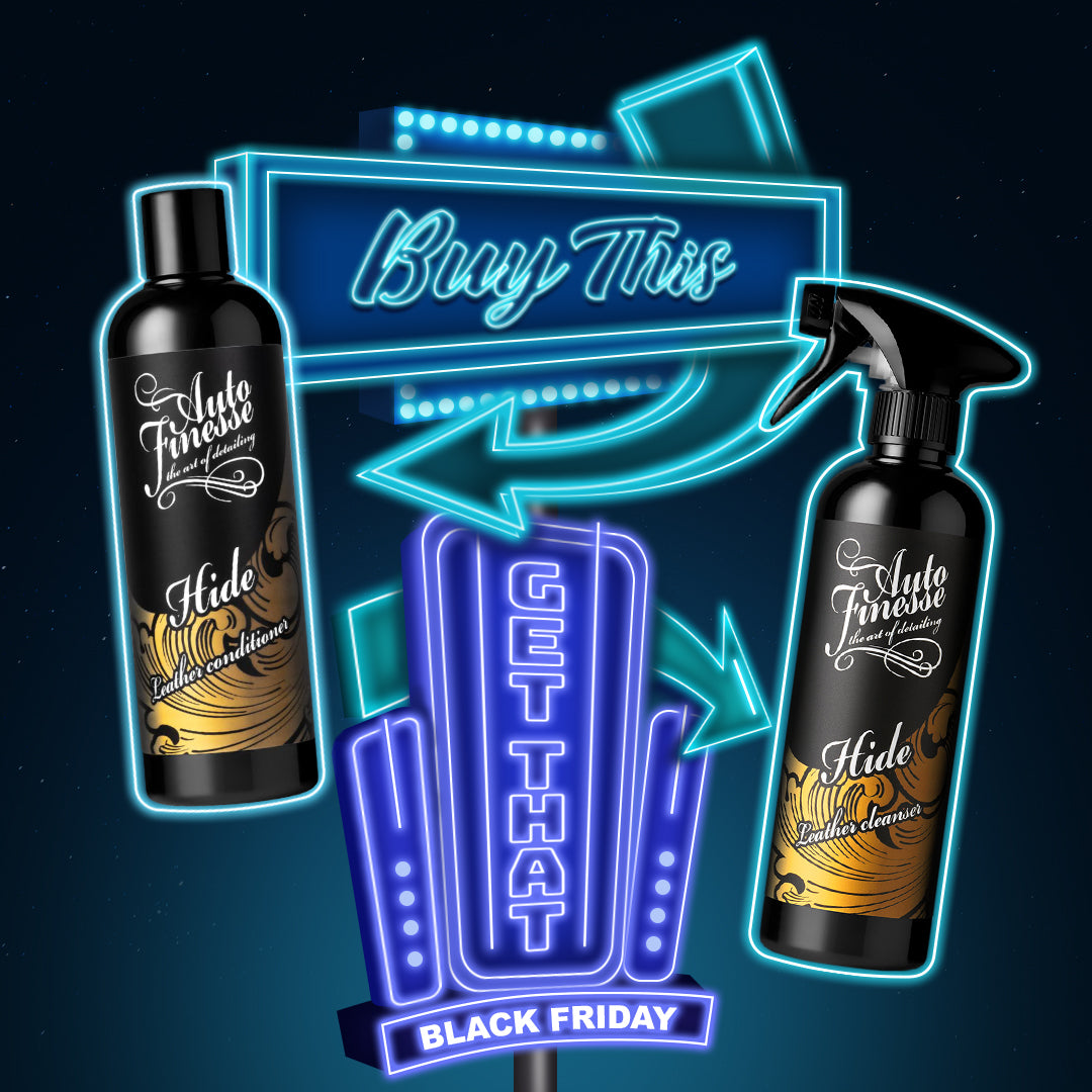 Auto Finesse Buy Hide Conditioner 500mL - Get Hide Cleaner 500mL FREE ...